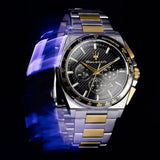 Maserati Velocità Chronograph Black Dial Two Tone Steel Strap Watch for Men - R8873652003