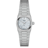 Tissot PRX Quartz Mother of Pearl Dial Silver Steel Strap Watch for Women - T137.010.11.111.00