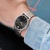 Emporio Armani Kappa Gray Dial Two Tone Steel Strap Watch for Men - AR11121
