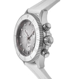 Tissot Seastar 1000 Chronograph Grey Dial White Rubber Strap Watch for Men - T120.217.17.011.00