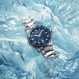 Tissot Seastar 1000 Powermatic 80 Blue Dial Silver Steel Strap Watch for Men - T120.407.11.041.03