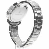 Maserati Successo Chronograph Ice Blue Dial Silver Steel Strap Watch for Men - R8873621044