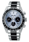 Seiko Prospex Speedtimer Solar Chronograph Limited Edition Blue Dial Two Tone Steel Strap Watch for Men - SSC909