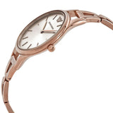 Emporio Armani Aurora Rose Gold Dial Rose Gold Steel Strap Watch for Women - AR11055