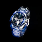 Maserati Velocità Chronograph Blue Dial Silver Steel Strap Watch for Men - R8873652005