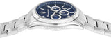 Maserati Attrazione Chronograph Blue Dial Silver Steel Strap Watch for Men - R8853151005