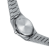 Tissot PRX Quartz Red Dial Silver Steel Strap Watch for Men - T137.410.11.421.00