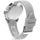 Maserati Successo Chronograph Grey Dial Grey Rubber Strap Watch for Men - R8871621043