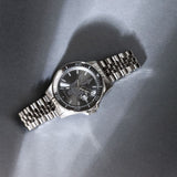 Maserati SFIDA Chronograph Grey Dial Silver Steel Strap Watch for Men - R8853140010