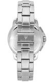 Maserati Successo Chronograph Blue Dial Silver Steel Strap Watch for Men - R8873621037