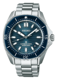 Seiko Prospex Polygonal Divers Automatic Blue Dial Silver Steel Strap Watch for Men - SPB483J1