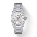 Tissot PRX Quartz Mother of Pearl Dial Silver Steel Strap Watch for Women- T137.210.11.111.00