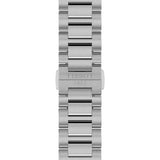 Tissot PRC 100 Solar Quartz Silver Dial Silver Steel Strap Watch for Men - T151.422.11.031.00