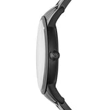 Emporio Armani Renato Black Dial Black Steel Strap Watch for Men - AR11184