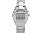 Maserati Competizione Chronograph Green Dial Silver Steel Strap Watch for Men - R8853100044