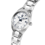 Maserati Competizione Silver Dial Silver Steel Strap Watch for Men - R8853100045