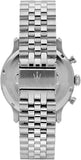 Maserati Epoca Chronograph White Dial Silver Steel Strap Watch for Men - R8873618034