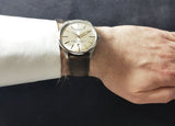 Tissot Chemin des Tourelles Automatic Powermatic 80 Ivory Dial Green Leather Strap Watch for Men - T139.407.16.261.00
