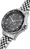 Maserati SFIDA Chronograph Grey Dial Silver Steel Strap Watch for Men - R8853140010