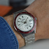 Seiko Presage Champagne Dial Silver Steel Strap Watch For Men - SRPH93J1