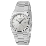 Tissot PRX Quartz Mother of Pearl Dial Silver Steel Strap Watch for Women- T137.210.11.111.00