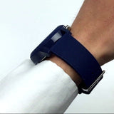 Lacoste 12.12 Chronograph Blue Dial Blue Silicon Strap Watch for Men - 2010970