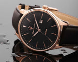 Maserati Tradizione Chronograph Black Dial Black Leather Strap Watch for Men - R8871646001