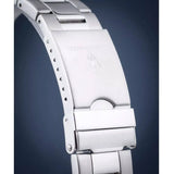 Maserati Attrazione Chronograph Black Dial Silver Steel Strap Watch for Men - R8853151010