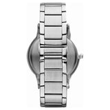 Emporio Armani Renato Blue Dial Silver Steel Strap Watch for Men - AR11180