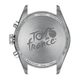 Tissot PR 100 Tour De France Chronograph Black Dial Silver Steel Strap Watch for Men - T150.417.11.051.00