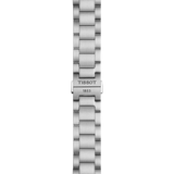 Tissot PR 100 Vuelta Chronograph Black Dial Silver Steel Strap Watch for Men - T150.417.11.051.01