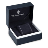 Maserati Attrazione Chronograph Black Dial Black Steel Strap Watch for Men - R8853151001
