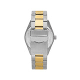 Maserati Competizione Black Dial Two Tone Steel Strap Watch for Men - R8853100042