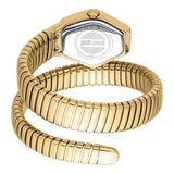 Just Cavalli Lunara Gold Dial Gold Steel Strap Watch for Women - JC1L397M0035