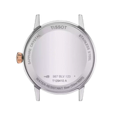 Tissot T Classic Dream Quartz White Dial Two Tone Steel Strap Watch for Men - T129.410.22.013.00