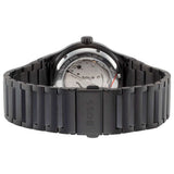 Hugo Boss Candor Automatic Black Dial Black Steel Strap Watch for Men - 1514120