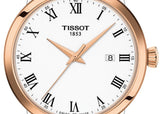 Tissot T Classic Dream Quartz White Dial Two Tone Steel Strap Watch for Men - T129.410.22.013.00