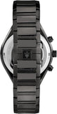 Maserati Stile Skeleton Chronograph Blue Dial Grey Steel Strap Watch for Men - R8873642012