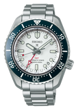 Seiko Prospex 1968 Heritage Diver's GMT 60th Anniversary White Dial Silver Steel Strap Watch for Men - SPB519J1