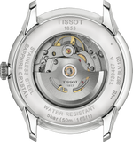 Tissot Chemin des Tourelles Automatic Powermatic 80 Ivory Dial Green Leather Strap Watch for Men - T139.407.16.261.00