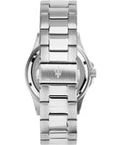 Maserati Competizione Green Dial Silver Steel Strap Watch for Men - R8853100038