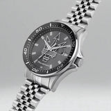 Maserati SFIDA Chronograph Grey Dial Silver Steel Strap Watch for Men - R8853140010