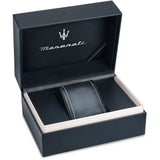 Maserati Competizione Black Dial Silver Steel Strap Watch for Men - R8853100028