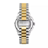 Maserati Sorpasso Chronograph White Dial Two Tone Steel Strap Watch for Men - R8873624003