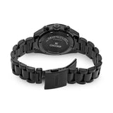 Seiko Prospex Speedtimer The Black Series Limited Edition Black Dial Black Steel Strap Watch for Men - SSC917