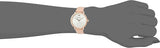 Emporio Armani Modern Silver Dial Pink Leather Strap Watch for Women - AR11160