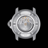 Tissot Seastar 2000 Professional Powermatic 80 Blue Dial Silver Steel Strap Watch for Men - T120.607.11.041.01