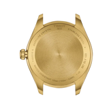 Tissot PR 100 Gold Dial Gold Steel Strap Watch for Women - T150.210.33.021.00