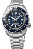 Seiko Prospex 1968 Heritage Divers GMT The Great Wave Limited Edition Blue Dial Silver Steel Strap Watch for Men - SPB509J1