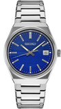 Seiko Conceptual Blue Dial Silver Steel Strap Watch for Men - SUR555P1